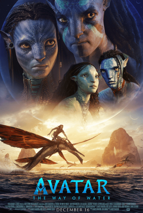 Avatar: The Way of the Water (2022) movie poster